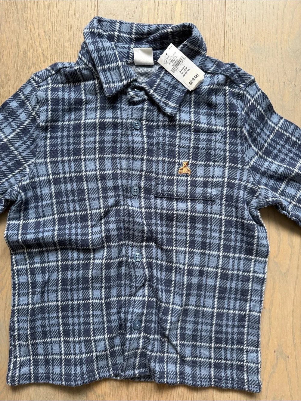 Gap Kids Plaid Button-Up Shirt